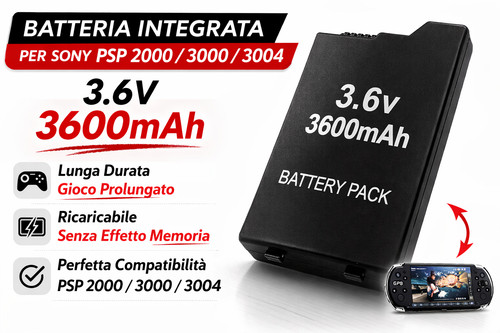 Batteria sony psp - batteria,