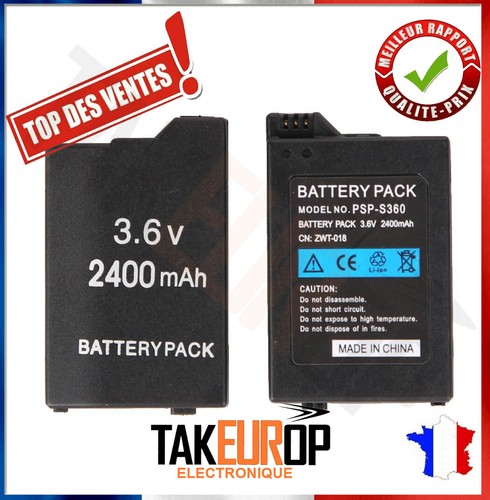 Batterie pour sony psp 2001 - batterie,