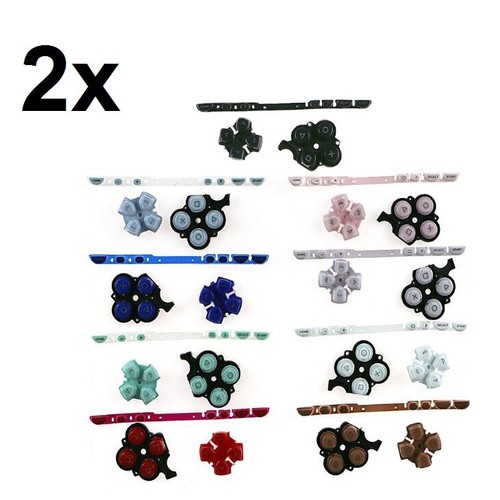 Set pulsanti plastica sony - 2x,