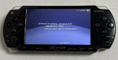 Sony psp 2004 nera - psp,