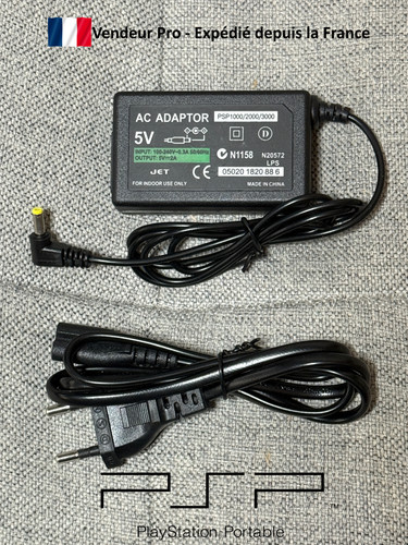 Adaptateur secteur pour psp - pour,